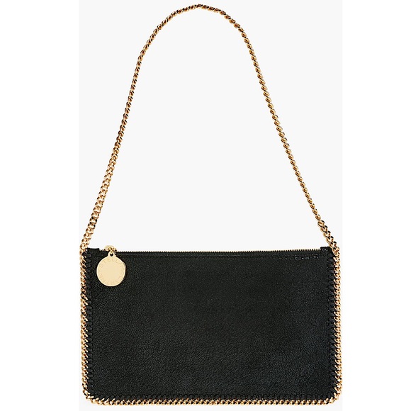 Stella McCartney Handbags - NEW🔥Stella McCartney Falabella Metallic Faux Leather Pochette Bag🔥
